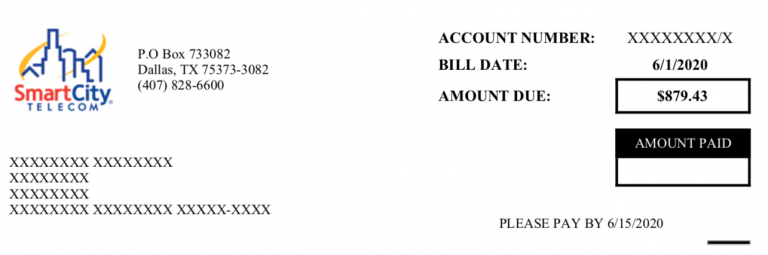 How to read your bill - Smart City Support
